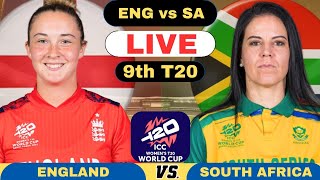 ICC Womens T20 World Cup Live England Women vs South Africa Women  ENGW vs SAW Live 9th Match 2024 [upl. by Connors]