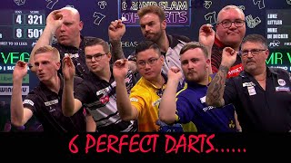 9 Darter Attempts 2024 Grand Slam of Darts [upl. by Gnauq]