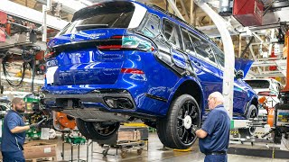 2024 BMW X7 SUV Production line – BMW Production in the USA [upl. by Ainival]