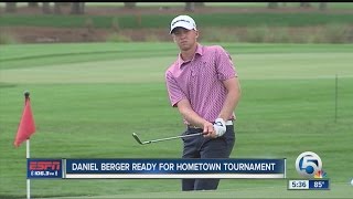 Daniel Berger ready for hometown tournament [upl. by Bollen]