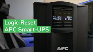 Performing Logic Reset on APC SmartUPS SUA Series  Schneider Electric Support [upl. by Leahcimnaj]