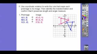 Representing and Describing Transformations  Module 163 [upl. by Amle]