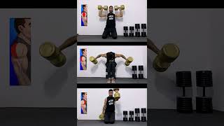 Best Shoulder Workout With Dumbbells 🔥 أفضل تمارين الأكتاف بدامبلز [upl. by Dincolo]