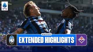 Atalanta vs Fiorentina Extended Highlights  Serie A  CBS Sports Golazo [upl. by Agustin662]