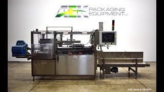 Used BarryWehmiller Thiele Technologies Model F4420 Case Erector  Stock  71817013 [upl. by Akeihsal112]