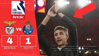 CONFERÊNCIA DE IMPRENSA DE BRUNO LAGE BENFICA 4 vs PORTO 1 Liga Portugal Betclic 2425 ⚽ [upl. by Aynekal]