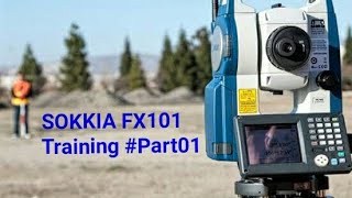 SOKKIAFX101TotalStationTraining Part01  Initial Setup पूरा विडियो देखे तभी समज आएगा [upl. by Gans]