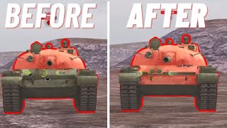 MUST SEE ALL MEDIUM TANK ARMOR CHANGES [upl. by Norvol]