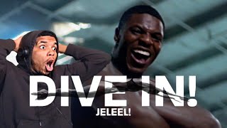 FIRST TIME REACTION TO  JELEEL  DIVE IN Official Music Video [upl. by Enom]