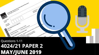 OLevel Math D May June 2019 Paper 2 402421 [upl. by Jumbala856]