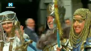 Moros y Cristianos Alcoy 2018 Procesión de la Reliquia 8MediterràneoTv [upl. by Ilime652]