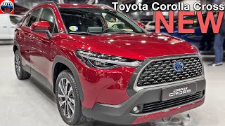 All NEW Toyota Corolla Cross 2024  Visual REVIEW exterior amp interior [upl. by Tallbot81]