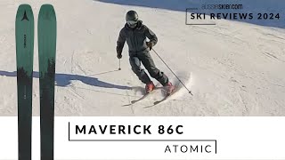 Atomic Atomic Maverick 86 C 2025 Ski Review [upl. by Ahtnama299]