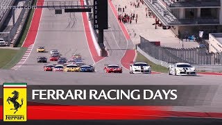 Ferrari Challenge 2018 – Ferrari Racing Days at COTA Recap [upl. by Pazice]