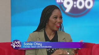 Former Olympic Team USA bobsledder Sable Otey Invites kids to upcoming sports camp [upl. by Ximenes]