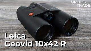 Leica Geovid 10x42 R Laser Rangefinder Binoculars Review  Optics Trade Reviews [upl. by Novart811]