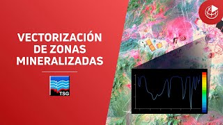 Espectroscopía de reflectancia para vectorizar hacia zonas mineralizadas con TSG8 [upl. by Pedrick]