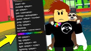 THIS ADMIN COMMAND WAS REMOVED Roblox [upl. by Awhsoj]