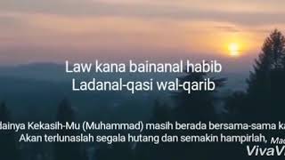 Law kana bainanal habib lirik asli [upl. by Ranee]