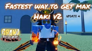 GPO How to get Max Advanced Haki fast Best AFK Method [upl. by Einahpad]