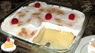 COMO HACER UN PASTEL TRES LECHES TRADICIONAL QUE RICO Y FACIL [upl. by Bendix]