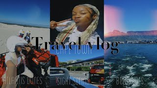 TRAVEL VLOG 7 DAYS IN CAPE TOWN sight seeing boat rides aquarium etc ✈️ [upl. by Rebeca]