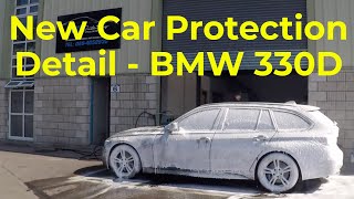 BMW F31 330D New Car Protection Detail amp Keith Last Day  Vlog 003 [upl. by Tabb]