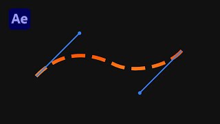 How to create Dashed Line  After Effects [upl. by Lednic]