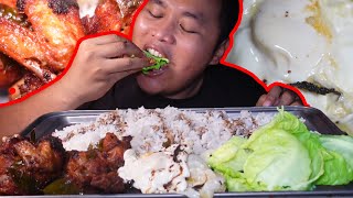 LAMA TAK MAKAN DENGAN KICAP❗❗ AYAM BAKAR PERAP TELUR MATA GOYANG mukbang malaysia [upl. by Lasonde]