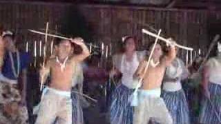 Guams Hispanic Dances 4 Spanish quotPaloteosquot danceChamorro Style [upl. by Park801]