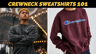 How To Style Crewneck Sweatshirts [upl. by Athal67]