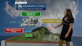 Orographic Lifting Windward vs Leeward sides of a mountain Breaking it Down with Brittney [upl. by Edward]