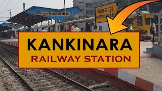 KNR Kankinara railway station West Bengal Indian Railways Video in 4k ultra HD [upl. by Marcela907]