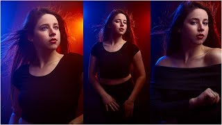 How To Use Color Gels In Photography Using Godox AD600 and AD200 [upl. by Haimrej]