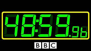 1 Hour 60 Minutes Countdown Digital Stopwatch Version  Remix BBC Countdown  25FPS [upl. by Fidelity]