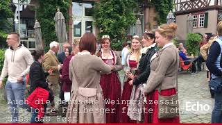 WeinfestEröffnung in Heppenheim [upl. by Modnar]