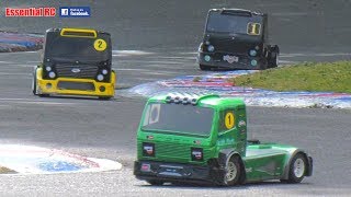 GIANT 15 SCALE 26cc GasPetrol RC TRUCKLORRY RACING southeastrccccouk [upl. by Werdnael]