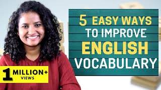 5 Easy Ways to Improve Your English Vocabulary [upl. by Atsirhc]