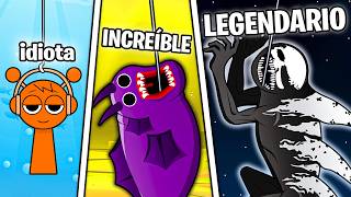 Atrapé 100 EVOLUCIONES DE SPRUNKIS Incredibox 🎣 ONE FISH [upl. by Hosea]