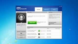 Uniblue  RegistryCleanerKit 2013 Scanning guide and features [upl. by Noach776]