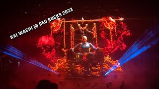 KAI WACHI  CHURCH AT RED ROCKS  Full Live Set  Red Rocks 2023 [upl. by Viviana]