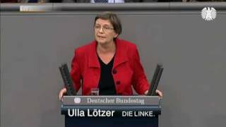 Ulla Lötzer DIE LINKE Hochtief Mehr Wirtschaftsdemokratie gegen den Ausverkauf von Unternehmen [upl. by Khan]