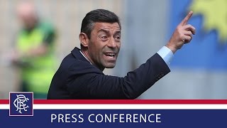 PRESS CONFERENCE  Pedro Caixinha  15 May 2017 [upl. by Ecirtal336]