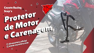 Protetor de Motor e Carenagem Yamaha  XTZ Lander 250  Modelo 2023 [upl. by Desirae]