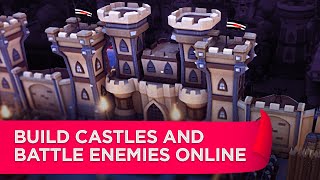 Build Castles and Battle Enemies Online in Siege The Day [upl. by Oznerol486]