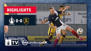 Falkirk 00 Livingston  Highlights  Points shared as Falkirk go top [upl. by Ainoval441]