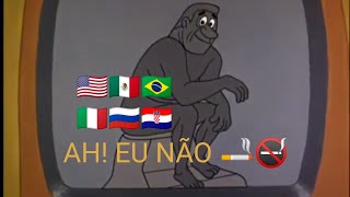 AH EU NÃO FUMO EM VÁRIOS IDIOMAS [upl. by Ylliw]