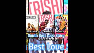 Top 5 Love story movie  South best love story movie shorts shortsfeed trending viralshort love [upl. by Rosen]