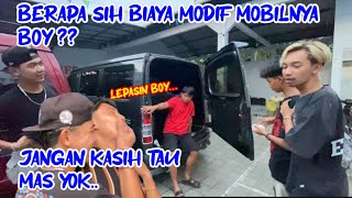 KEPO GA SIHberapa biaya buat modif mobilnya boy [upl. by Naujd]