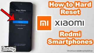 Reset with Ease How to Hard Reset Xiaomi Redmi Smartphones [upl. by Shepp]